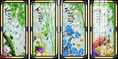 Tải file gốc File gốc in tranh tổng hợp K1032 (bản PSD) còn layer