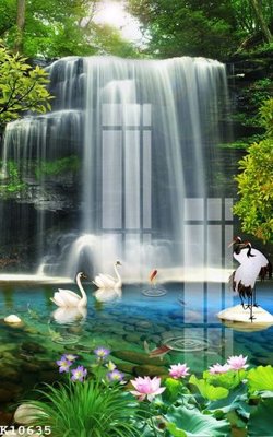 Download file gốc File gốc in tranh tổng hợp K10635 (in mica) 3D