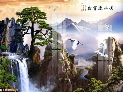 File tranh File gốc in tranh tổng hợp K10718 (gốc) chủ đề thiên nhiên