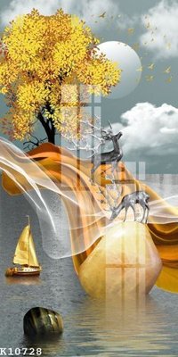 File tranh File gốc in tranh tổng hợp K10728 (gốc) in vải canvas