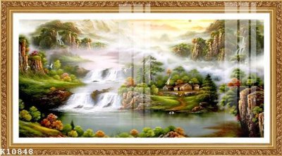 Download file gốc File gốc in tranh tổng hợp K10848 (in lụa) nghệ thuật