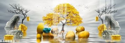 File gốc File gốc in tranh tổng hợp K10883 (thiết kế) độc quyền