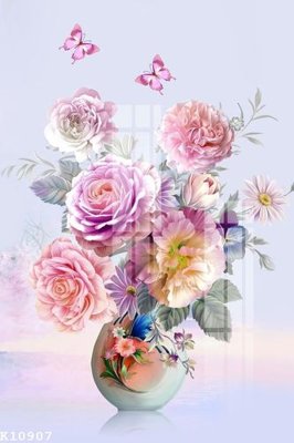 File tranh File gốc in tranh tổng hợp K10907 (file gốc) chủ đề phong thủy