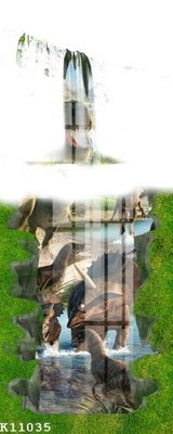 File tranh File gốc in tranh tổng hợp K11035 (file gốc) chủ đề phong thủy