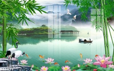 File PSD File gốc in tranh tổng hợp K11097 (gốc) cho in quảng cáo