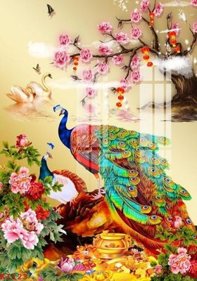 File tranh File gốc in tranh tổng hợp K1123 (gốc) chủ đề trừu tượng