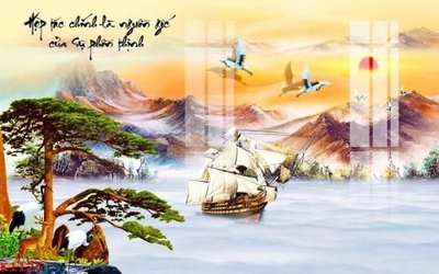 File PSD File gốc in tranh tổng hợp K1125 (bản gốc) cho nhà in