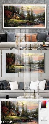 Mua file gốc File gốc in tranh tổng hợp K11323 (in ấn) tại Filetranh.com