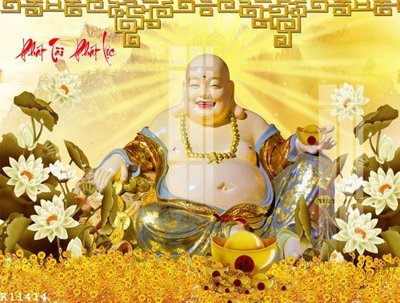 Ảnh gốc File gốc in tranh tổng hợp K11414 (độ nét cao) in tráng gương