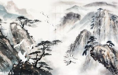 File in trần File gốc in tranh tổng hợp K11783 (bản gốc) đại dương