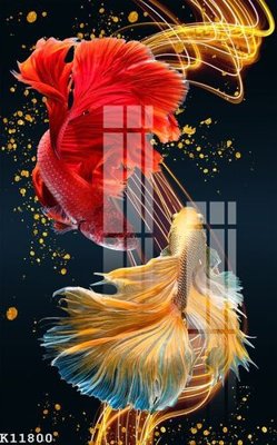 File tranh File gốc in tranh tổng hợp K11800 (file gốc) chủ đề phong thủy