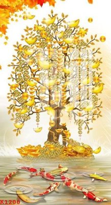 File gốc File gốc in tranh tổng hợp K1200 (in tráng gương) nghệ thuật