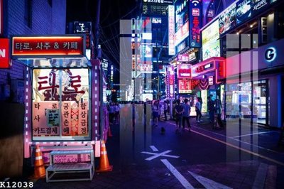 File ảnh File gốc in tranh tổng hợp K12038 (gốc) cho trang trí nhà hàng