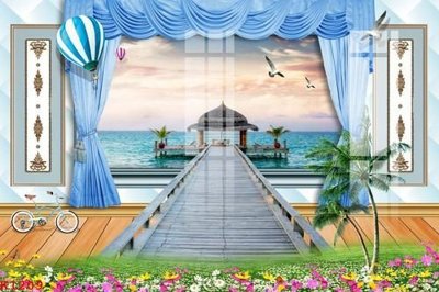 File gốc File gốc in tranh tổng hợp K1209 (vector) cho in ấn