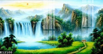 File in trần File gốc in tranh tổng hợp K12100 (file gốc) xuyên sáng