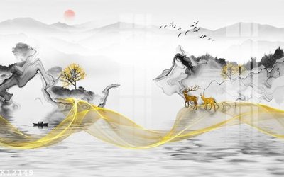 File tranh File gốc in tranh tổng hợp K12149 (bản gốc) treo phòng ăn