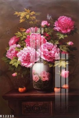 File gốc File gốc in tranh tổng hợp K12210 (in lụa) trang trí tường