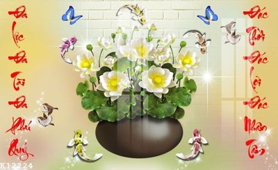 Download file gốc File gốc in tranh tổng hợp K12224 (in mica) trang trí