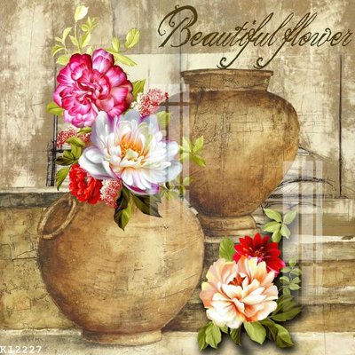 File gốc File gốc in tranh tổng hợp K12227 (in ấn) màu sắc trung thực