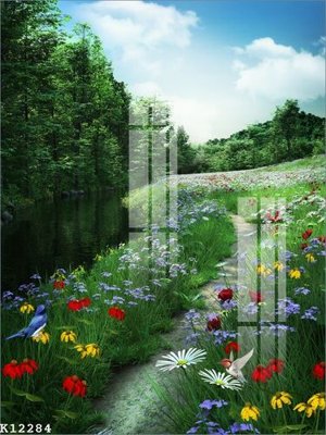 File tranh File gốc in tranh tổng hợp K12284 (ảnh gốc) in trần 3D