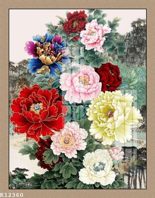 File tranh gốc File gốc in tranh tổng hợp K12360 (sắc nét từng chi tiết)