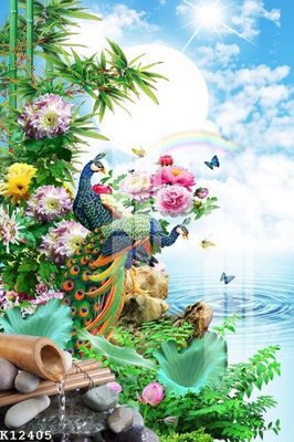 Download file File gốc in tranh tổng hợp K12405 (gốc) in mica ốp bếp