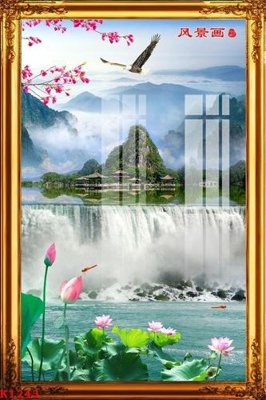 Download file File gốc in tranh tổng hợp K1243 (gốc) in mica cao cấp