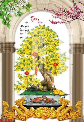 Tải file File gốc in tranh tổng hợp K1249 (gốc) làm file quảng cáo