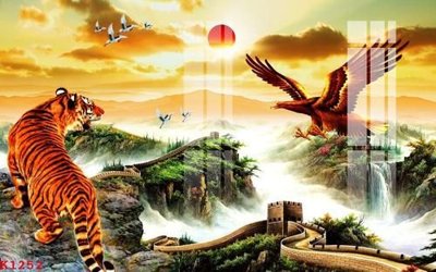 File gốc File gốc in tranh tổng hợp K1252 (phiên bản chuẩn) để in ấn