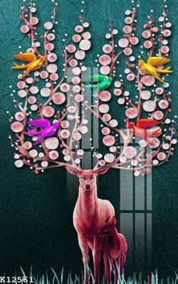 File tranh File gốc in tranh tổng hợp K12561 (file gốc) chuẩn màu in