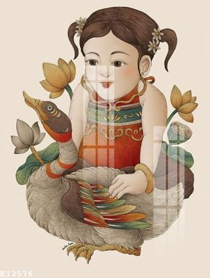 Download file File gốc in tranh tổng hợp K12576 (chuẩn in) chất lượng cao