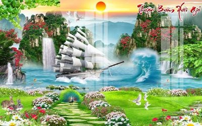 Hình ảnh file gốc File gốc in tranh tổng hợp K12727 (chất lượng cao)