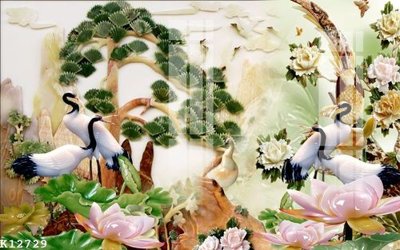 Mua file gốc File gốc in tranh tổng hợp K12729 (chất lượng) tại Filetranh.com