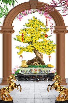 File gốc File gốc in tranh tổng hợp K1275 (PNG) chất lượng cao