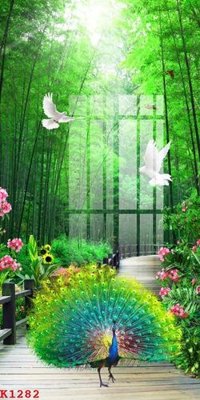 File gốc in tráng gương File gốc in tranh tổng hợp K1282 chi tiết