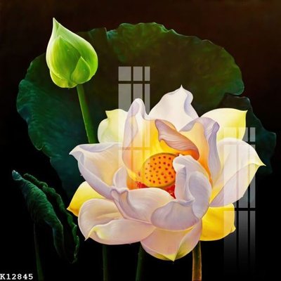 File in lụa File gốc in tranh tổng hợp K12845 (hoa văn) File gốc in tranh tổng hợp K12845