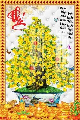 Tải file File gốc in tranh tổng hợp K1286 (gốc) làm tranh trang trí