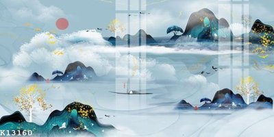 File tranh File gốc in tranh tổng hợp K13160 (file gốc) chuẩn màu in