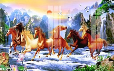 File in trần File gốc in tranh tổng hợp K13290 (bản gốc) đại dương