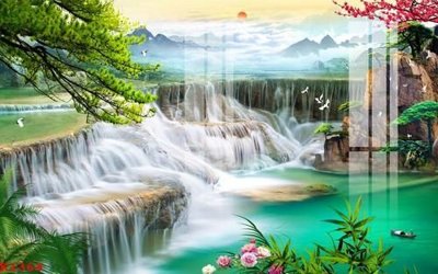 File ảnh File gốc in tranh tổng hợp K1368 (gốc) in backdrop sự kiện