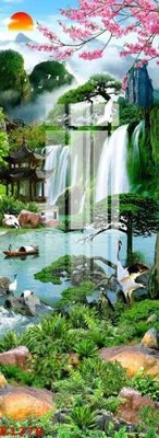 File tranh in mica File gốc in tranh tổng hợp K1376 (độ phân giải cao)