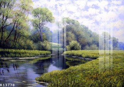 File gốc File gốc in tranh tổng hợp K13778 (in lụa) trang trí tường