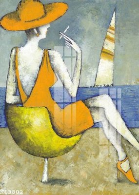 File gốc File gốc in tranh tổng hợp K13802 (in tráng gương) hiện đại