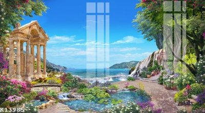 File gốc File gốc in tranh tổng hợp K13985 (ảnh chi tiết) để in lụa