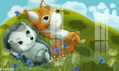 File gốc File gốc in tranh tổng hợp K14049 (in lụa) tranh mã đáo