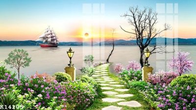 Ảnh gốc File gốc in tranh tổng hợp K14205 (nét căng) in mica