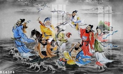 Ảnh gốc File gốc in tranh tổng hợp K14384 (độ nét cao) in mica