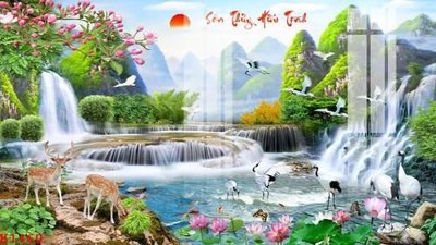 File PSD File gốc in tranh tổng hợp K1460 (chất lượng in ấn)