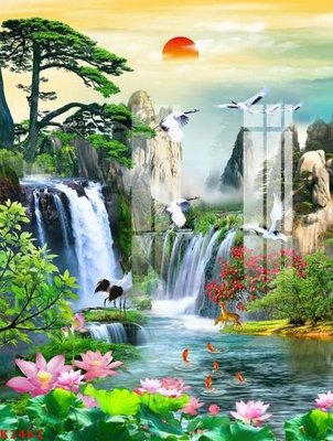 File in trần File gốc in tranh tổng hợp K1461 (file gốc) chủ đề vũ trụ