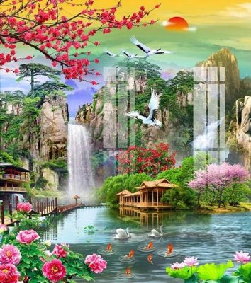 Tải file File gốc in tranh tổng hợp K1463 (gốc) làm file in ấn